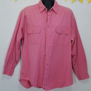 Men's Tall XL Lands' End Outdoor Button Up G13